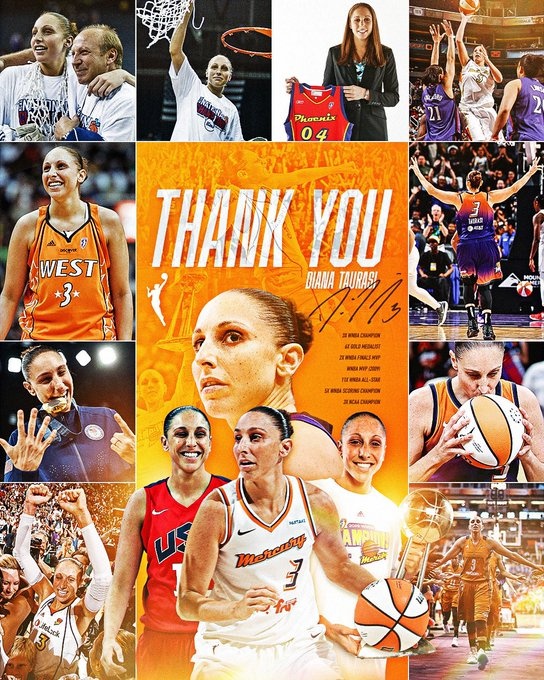 傳奇落幕！WNBA巨星陶樂西宣布退役 結(jié)束20年職業(yè)生涯